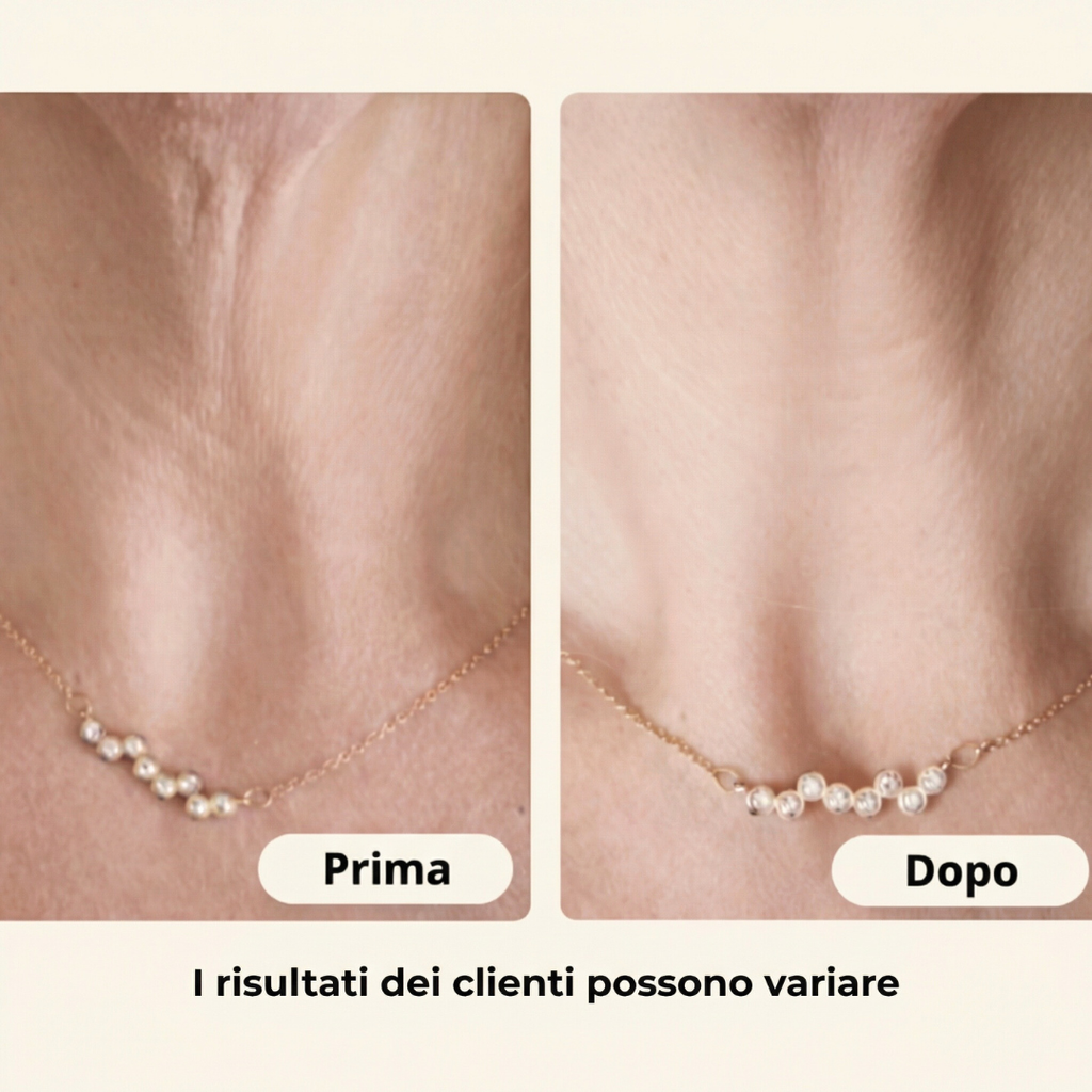 Non nasconderlo. Il segreto per un collo che sembra 10 anni più giovane senza chirurgia