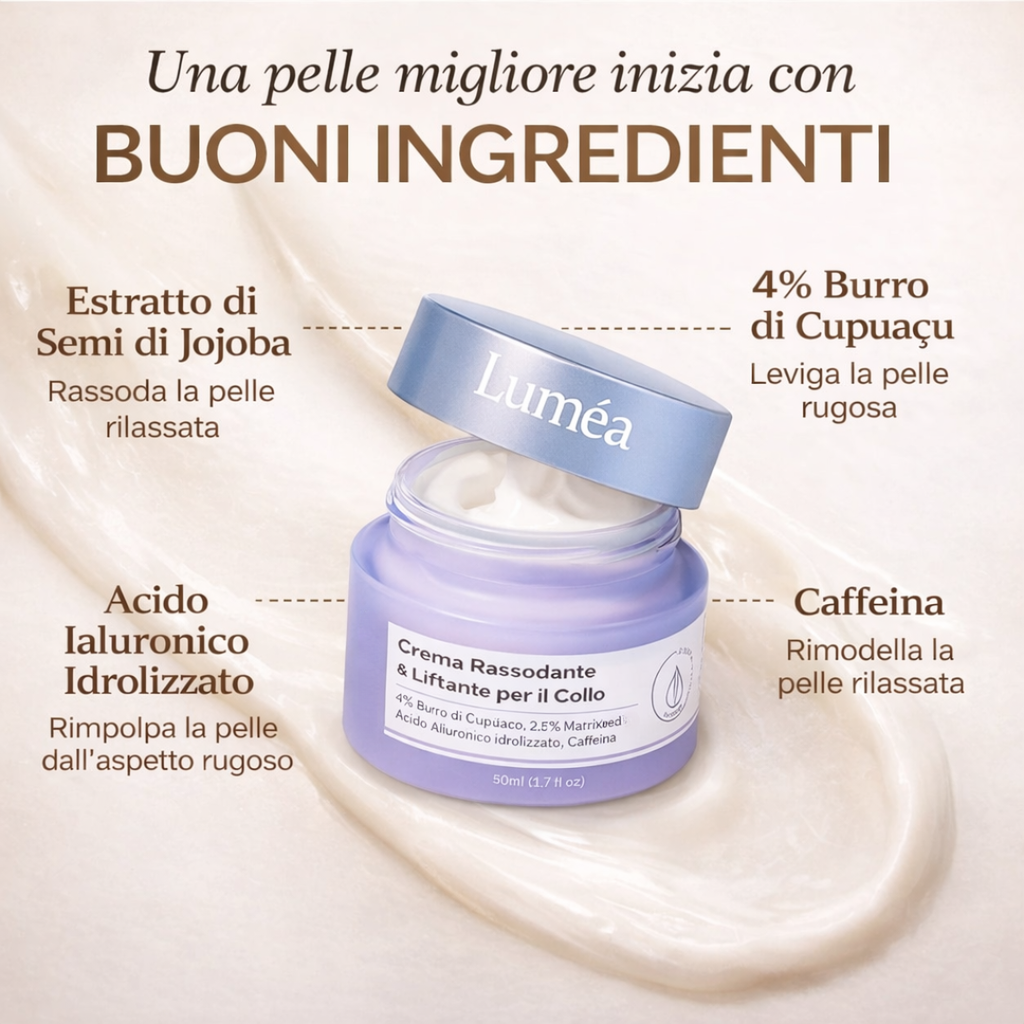 Non nasconderlo. Il segreto per un collo che sembra 10 anni più giovane senza chirurgia